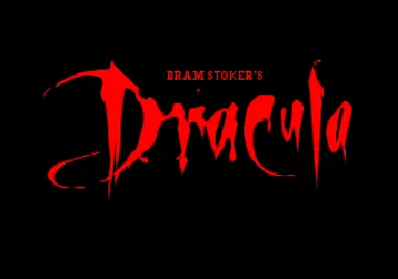 Bram Stoker's Dracula (USA) screen shot title